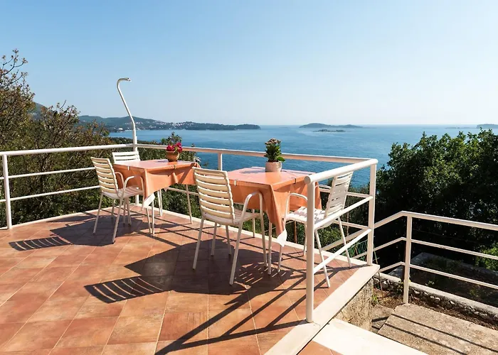 Barbara - Comfort With Terrace And Sea View Br 1 * Mlini